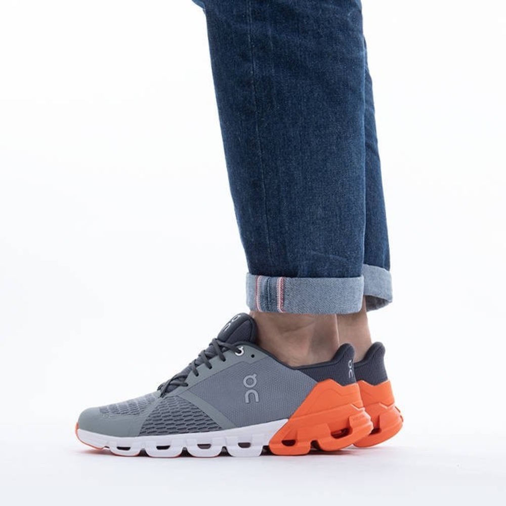 On Running Cloudflyer GREY/ORANGE sz 10.5 mens